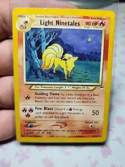 Pokemon TCG - Light Ninetales 50/105 Neo Destiny - Moderately Played - Image 1