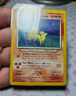 Pokemon TCG - Light Ninetales 50/105 Neo Destiny - Moderately Played - Image 2