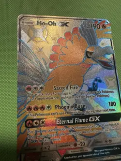 Ho-Oh GX SV50/SV94 - Shiny Vault Full Art - Hidden Fates - Pokemon TCG Scratch - Image 3
