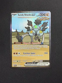 Sandy Shocks ex Special Illustration Rare Pokemon SV04: Paradox Rift 250/182 - Image 1