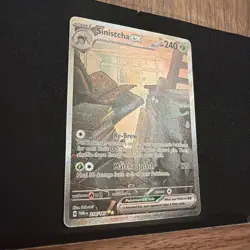 Sinistcha ex 210/167 SIR Special Illustration Rare Twilight Masquerade Pokemon - Image 2