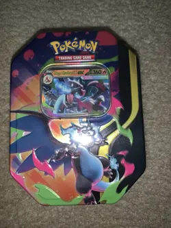 Pokemon TCG Mega Charizard X Tin Multicolor Metal 2026 NEW! - Image 1