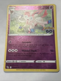 Sylveon 035/078 Pokemon GO Reverse Holo LP+ - Image 5