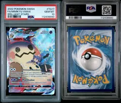 Pokemon Mimikyu VMAX TG17/TG30 Brilliant Stars Holo PSA 10 - Image 3