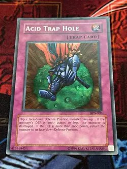 Acid Trap Hole - Dark Duel Stories - DDS-005 Yu-Gi-Oh! Secret Rare Near Mint - Image 2