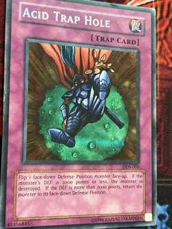 Acid Trap Hole - Dark Duel Stories - DDS-005 Yu-Gi-Oh! Secret Rare Near Mint - Image 3