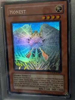 2008 YU-GI-OH! LODT-LIGHT OF DESTRUCTION GHOST RARE #EN001 HONEST PSA 10 - Image 3