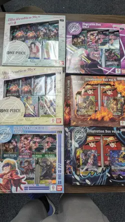 One Piece Illustration Collection Box Volumes 1-6 - Image 1