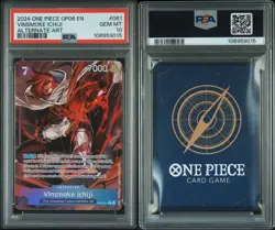 PSA 10 One Piece Wings Of The Captain Vinsmoke ICHIJI Alt Art OP06-061 English - Image 1