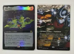 MTG TMNT 65 Card Lot-5 MYTHIC, 10 RARE, 20U, 30C) Raph’s Jitte The Ooze P17 - Image 1