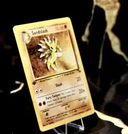 Pokemon TCG Fossil 1st Edition Sandslash 41/62 WOTC 1999 Vintage Card - Image 3