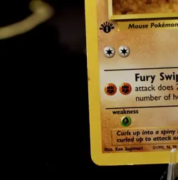 Pokemon TCG Fossil 1st Edition Sandslash 41/62 WOTC 1999 Vintage Card - Image 5