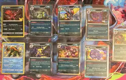 Pokemon TCG mixed Holo Lot - Yveltal, Tyranitar, Gengar, 9 Cards - Image 1