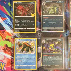 Pokemon TCG mixed Holo Lot - Yveltal, Tyranitar, Gengar, 9 Cards - Image 2