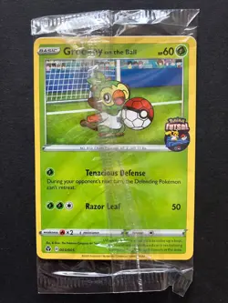 Grookey On The Ball 003/005 Futsal Pokemon Card PROMO UK Exclusive NEW SEALED - Image 1