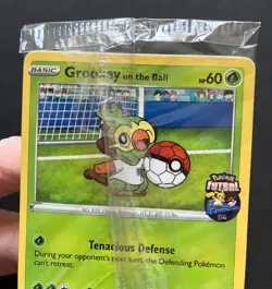 Grookey On The Ball 003/005 Futsal Pokemon Card PROMO UK Exclusive NEW SEALED - Image 3