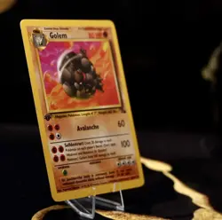 Pokemon TCG Fossil 1st Edition Golem 36/62 WOTC 1999 Vintage Card No Reserve! Nm - Image 2