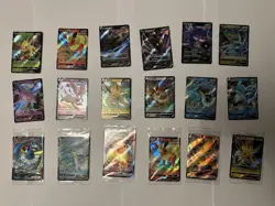 Joblot 15+ Chinese V Vmax Sealed Pokemon Cards Umbreon Espeon Eevee Sylveon NM- - Image 1