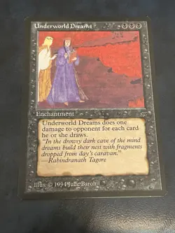 Underworld Dreams Legends Mtg Magic The Gathering Card LP - Image 1