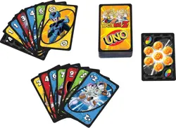 Mattel Games UNO Dragon Ball Z Card Game Japanese Manga Theme 112 Cards with... - Image 4