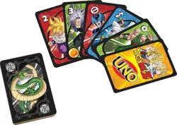 Mattel Games UNO Dragon Ball Z Card Game Japanese Manga Theme 112 Cards with... - Image 5