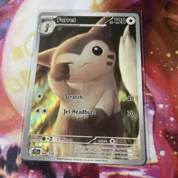 Furret 168/159 Sv09: Journey Together Holo, NM, Full Art Pokemon Card - Image 1