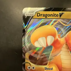 Jumbo Card Dragonite V SWSH154 Black Star Promo Pokemon Card NM - Image 4