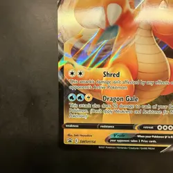 Jumbo Card Dragonite V SWSH154 Black Star Promo Pokemon Card NM - Image 5