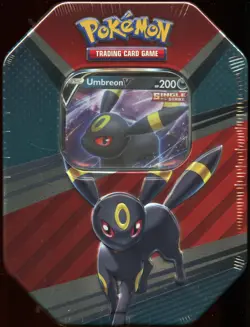 V Heroes Tin SEALED Umbreon V (4 Booster Packs Pokemon Card) - Image 1