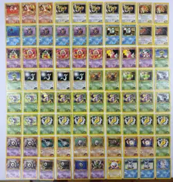 Vintage Pokemon Card Lot 168 Cards WOTC Era, Gym Series, Team Rocket, Trainer - Image 1