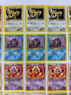 Vintage Pokemon Card Lot 168 Cards WOTC Era, Gym Series, Team Rocket, Trainer - Image 3