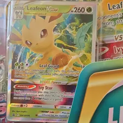 Pokemon TCG Leafeon VSTAR Special Collection Box Booster Promo Cards English - Image 4