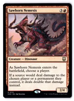 Sawhorn Nemesis NM* Modern Horizons 3 Commander 0112 mtg -UnltdCards - Image 1