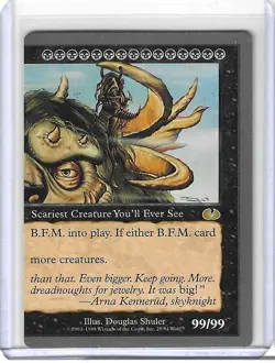 Magic The Gathering Unglued B.F.M. Both Halves - Image 3