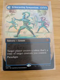 MTG Echocasting Symposium Borderless 0291 Secrets of Strixhaven M/NM Free UK P&P - Image 1