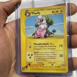 Pokemon TCG Aquapolis Flaaffy 47/147 Uncommon LP/NM Vintage Vtg Card E-Reader - Image 2