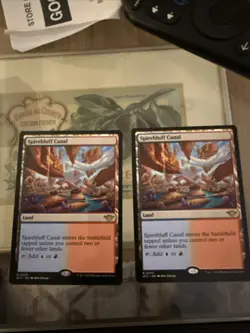 Spirebluff Canal Outlaws of Thunder Junction Regular NM X 2 - Image 1