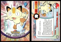 MEOWTH #52 TOPPS TRADING CARDS SERIES 1 POKEMON NM - Image 1