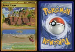 Beach Court 263/182 Hyper Rare Paradox Rift Pokemon - QTY - Image 3