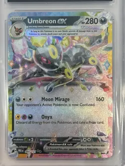 2025 Pokemon Prismatic Evolutions Umbreon EX 060/131 CGC 10 - Image 3