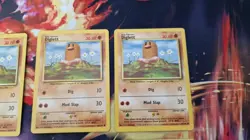 Pokemon TCG Base Set Lot WOTC 1999 Diglett 47/102 x4, Dugtrio 19/102 x4 - Image 3