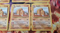 Pokemon TCG Base Set Lot WOTC 1999 Diglett 47/102 x4, Dugtrio 19/102 x4 - Image 5