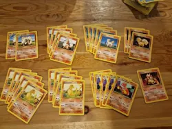 Pokemon TCG Base Set Lot x29 1999 All Fire - Image 1