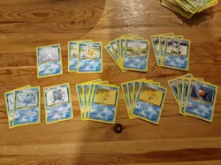 Pokemon TCG Base Set Lot x26 1999 All Water - Image 1