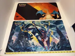 Ultra Pro Board Game Pokemon Charizard And Mega Rayquaza Playmat Games 2015 Poke - Image 1