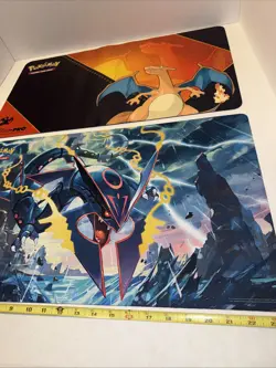 Ultra Pro Board Game Pokemon Charizard And Mega Rayquaza Playmat Games 2015 Poke - Image 4