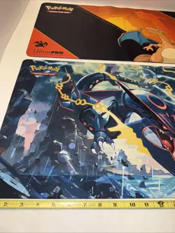 Ultra Pro Board Game Pokemon Charizard And Mega Rayquaza Playmat Games 2015 Poke - Image 5