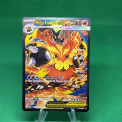 Pokemon TCG Mega Emboar EX 273/217 Ascended Heroes Special Illustration Rare - Image 1