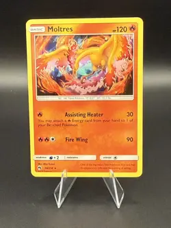 Moltres #38/214 Lost Thunder Cracked Ice Holo Rare Pokemon - LP - Image 1