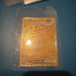 Pokemon TCG Prismatic Evolutions Pikachu EX Gold Hyper Rare 179/131 Near Mint - Image 1